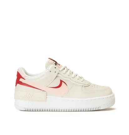 Nike WMNS Air Force 1 'Shadow' (Weiß / Rot)