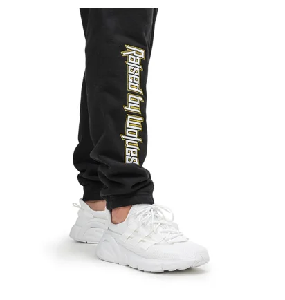 Raised By Wolves Brutalist Sweatpants (Schwarz)