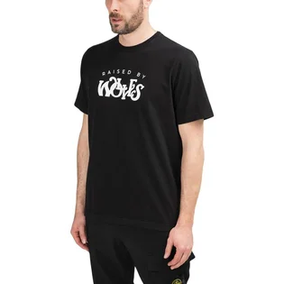 Raised by Wolves Menthol Tee (Schwarz)