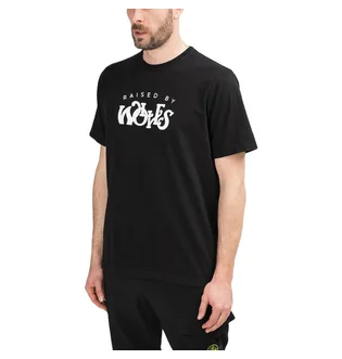 Raised by Wolves Menthol Tee (Schwarz)