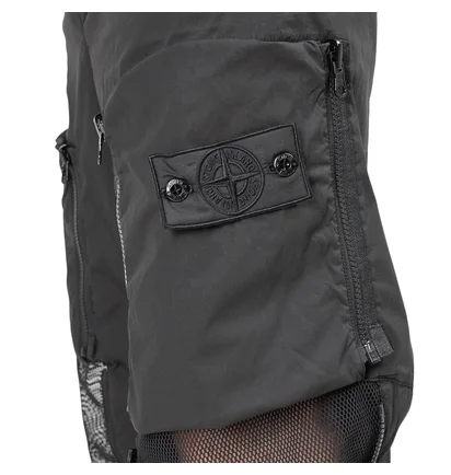 Stone Island Shadow Project Convert Cargo Pants (Schwarz)
