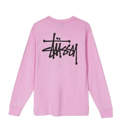 Stüssy Basic Longsleeve (Pink)