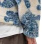 Stüssy Big Paisley Full Zip Sherpa Jacket (Beige / Blau)