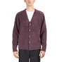 Stüssy Shaggy Cardigan (Aubergine)