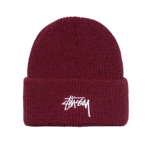Stüssy Stock FA18 Cuff Beanie (Burgundy)