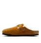 Birkenstock Boston Shearling Suede Leather (Braun)
