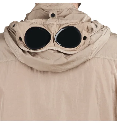 C.P. Company Chrome-R Goggle Overshirt (Beige)
