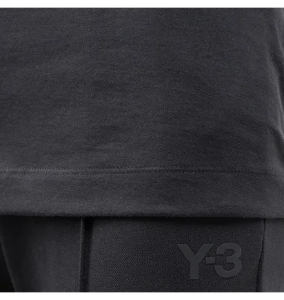 adidas Y-3 W Classic Logo T-Shirt (Schwarz)