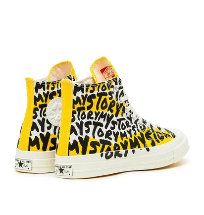 Converse My Story Chuck 70 Hi (Gelb / Weiß / Schwarz)