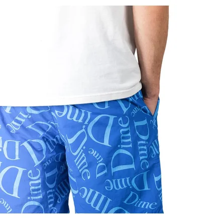 Dime Classic Pattern Shorts (Blau)