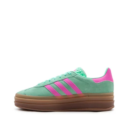 adidas WMNS Gazelle Bold (Grün / Pink)