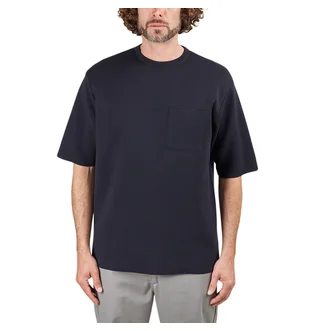 Snow Peak Cotton Nylon Crewneck T-Shirt (Schwarz)