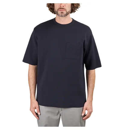 Snow Peak Cotton Nylon Crewneck T-Shirt (Schwarz)
