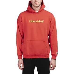 Liberaiders Hammer And Sickle Logo Hoodie (Rot)