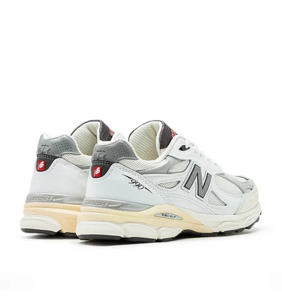 New Balance M990AL3 Made in USA 'Sea Salt' (Weiß / Grau)