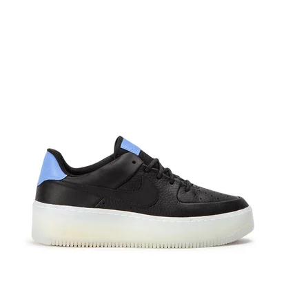 Nike WMNS Air Force 1 Sage Low LX (Schwarz / Blau)
