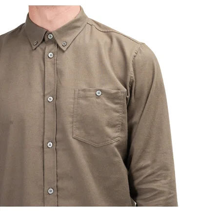 Norse Projects Anton Brushed Flannel (Grün)