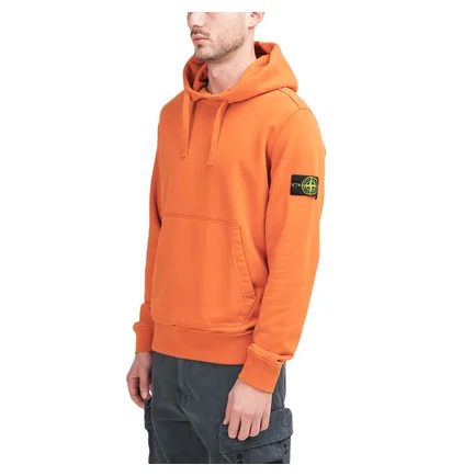 Stone Island Hoodie (Orange)