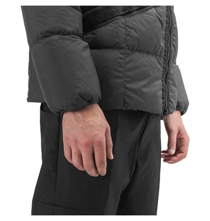 Stone Island Real Down Jacket (Grau)