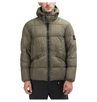 Stone Island Real Down Jacket (Olive)