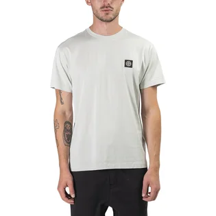 Stone Island Small Logo Patch T-Shirt (Hellgrau)