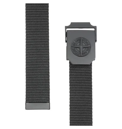 Stone Island Tape Belt (Schwarz)