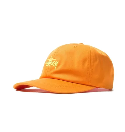 Stüssy Stock Low Pro Cap (Orange)