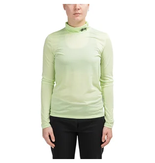 Stüssy WMNS Monty Tissue Mock Neck (Lime)