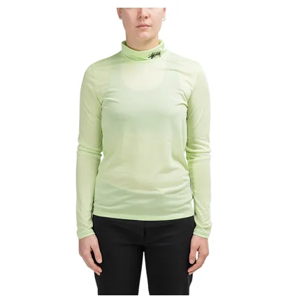 Stüssy WMNS Monty Tissue Mock Neck (Lime)