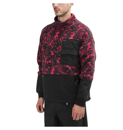 The North Face M ¬¥94 Rage Classic Fleece Pullover (Rosa / Rot / Schwarz)