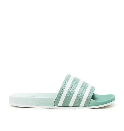 adidas Adilette (Grün / Weiß)