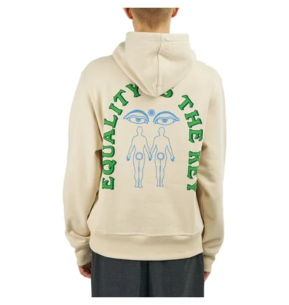 Carne Bollente Equality Is The Key Hoodie (Beige)