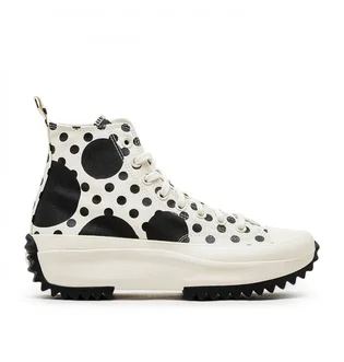 Converse Run Star Hike Platform Polka (Weiss / Schwarz)