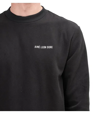 Aimé Leon Dore Fleece Longsleeve (Schwarz)