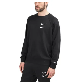 Nike Swoosh Crewneck (Schwarz)