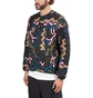 Parra Gem Stone Pattern Quilted Jacket (Multi)