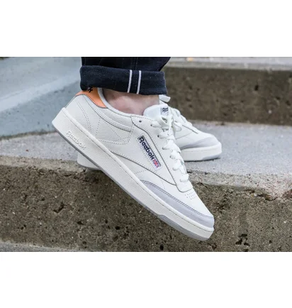 Reebok Club C 85 FT (Chalk / Sunbaked Orange)