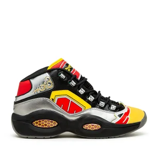 Reebok x Power Rangers Question Mid (Schwarz / Multi)