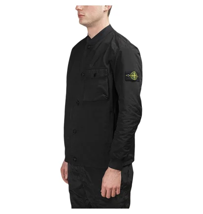 Stone Island David TC Bomber Jacket (Schwarz)