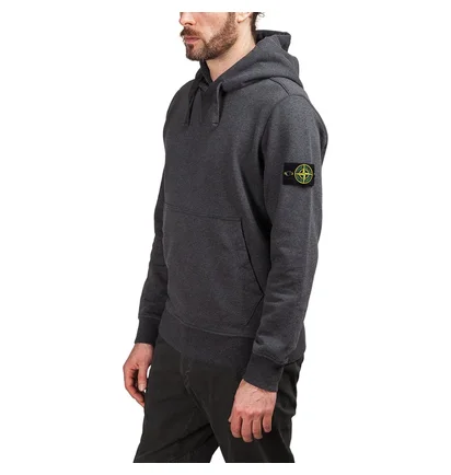Stone Island Hooded Sweater (Dunkelgrau)