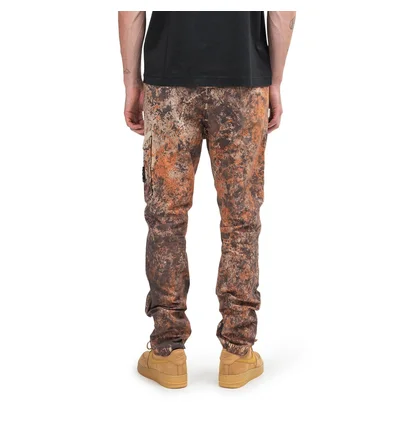 Stone Island Paintball Camo Pant (Braun / Rot)