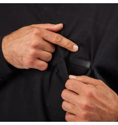 Stone Island Reflective Longsleeve (Schwarz)