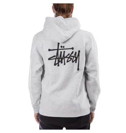 Stüssy Basic Stüssy Hood (Grau)