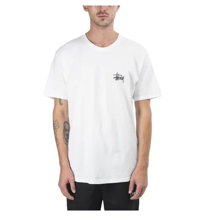 Stüssy Basic Tee (Weiß)