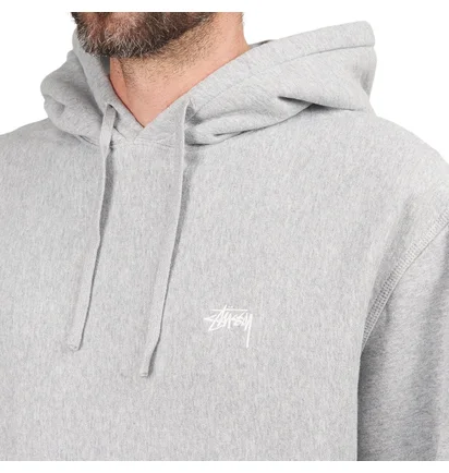 Stüssy Stock Logo Hood (Grau)