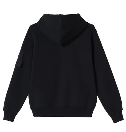 Stüssy WMNS Cargo Fleece Hoodie (Schwarz)