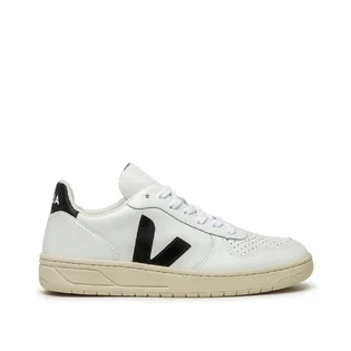 Veja WMNS V-10 Leather (Weiß / Schwarz)