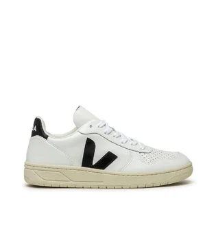 Veja WMNS V-10 Leather (Weiß / Schwarz)