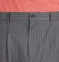 Stüssy Striped Volume Pleated Trouser (Grau)