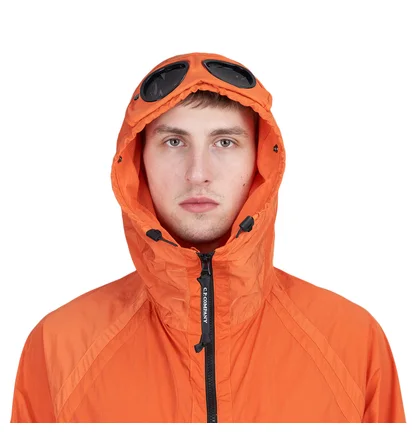 C.P. Company Chrome-R Goggle Jacket (Orange)